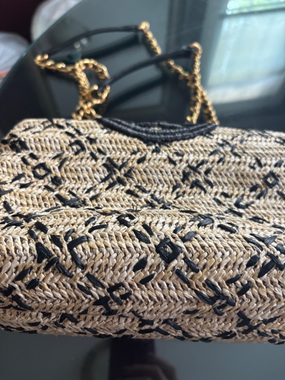 Tory Burch Fleming Bamboo Shoulder Bag - Picture 5 of 5